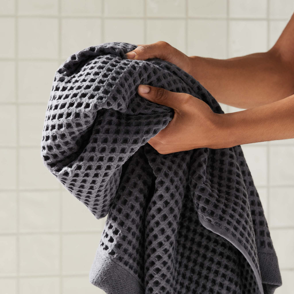 Dreamweave Waffle Bath Towels Set of 2 A8