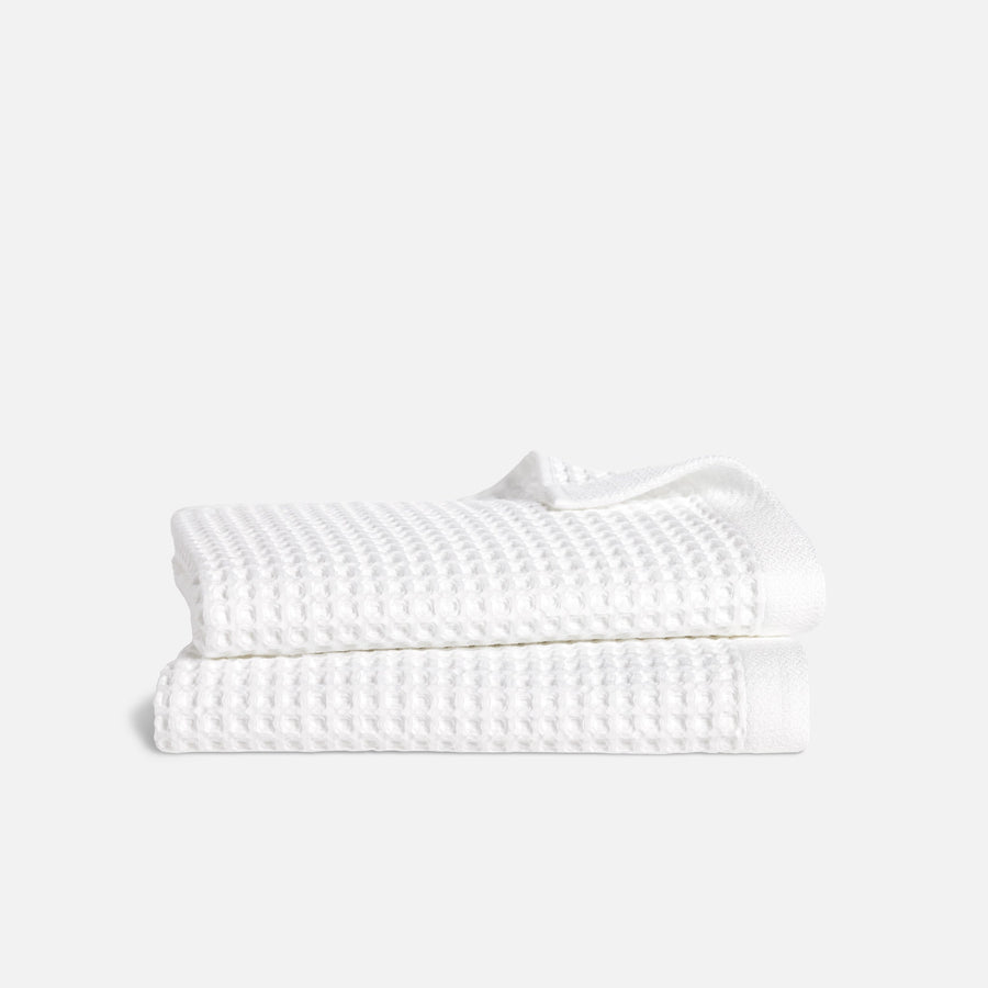 Dreamweave Waffle Bath Towels Set of 2 A8