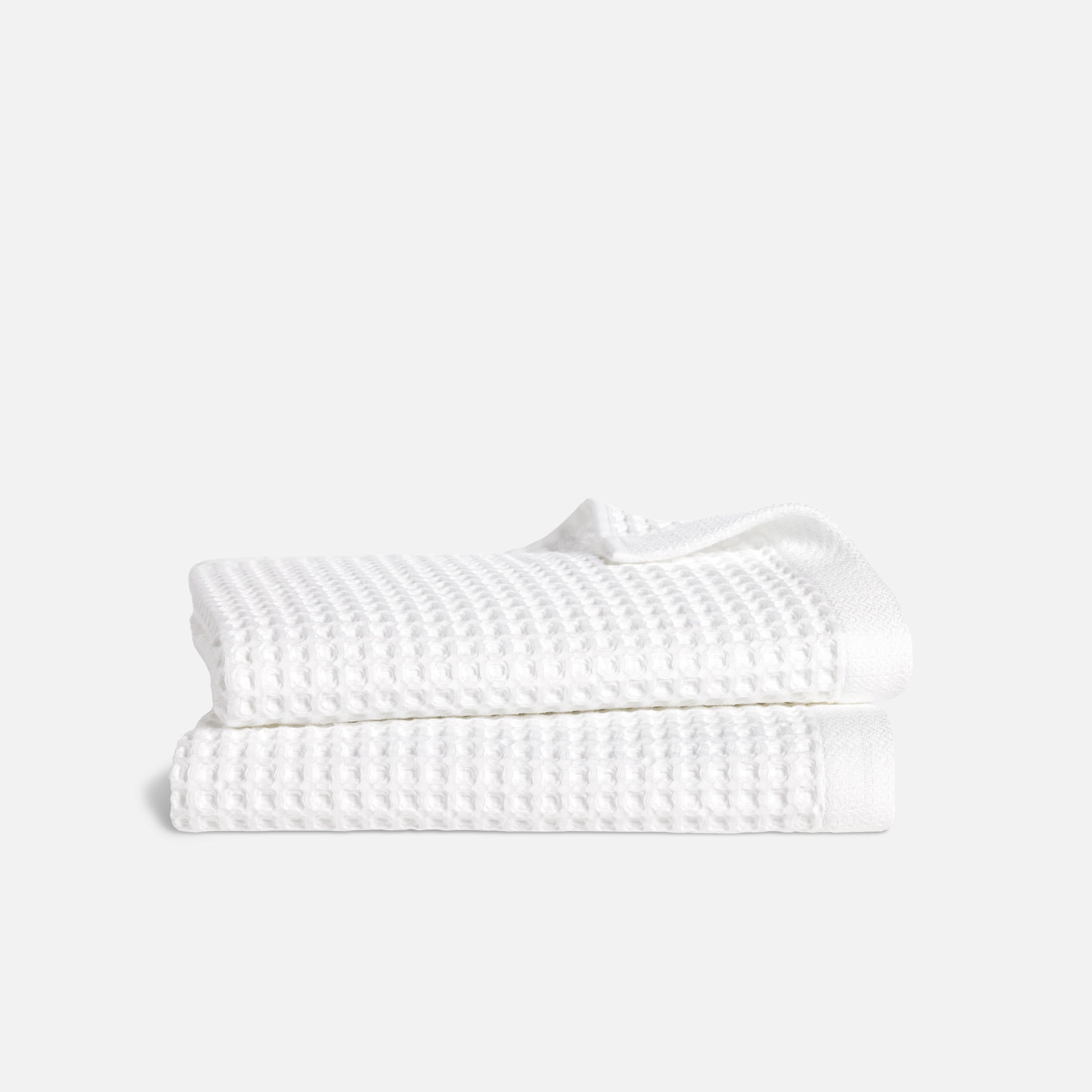 Dreamweave Waffle Bath Towels Set of 2 M7