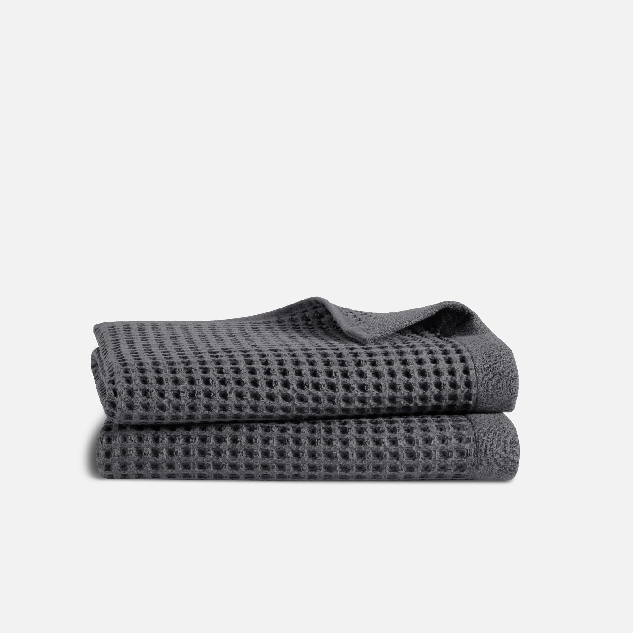 Dreamweave Waffle Bath Towels Set of 2 A8