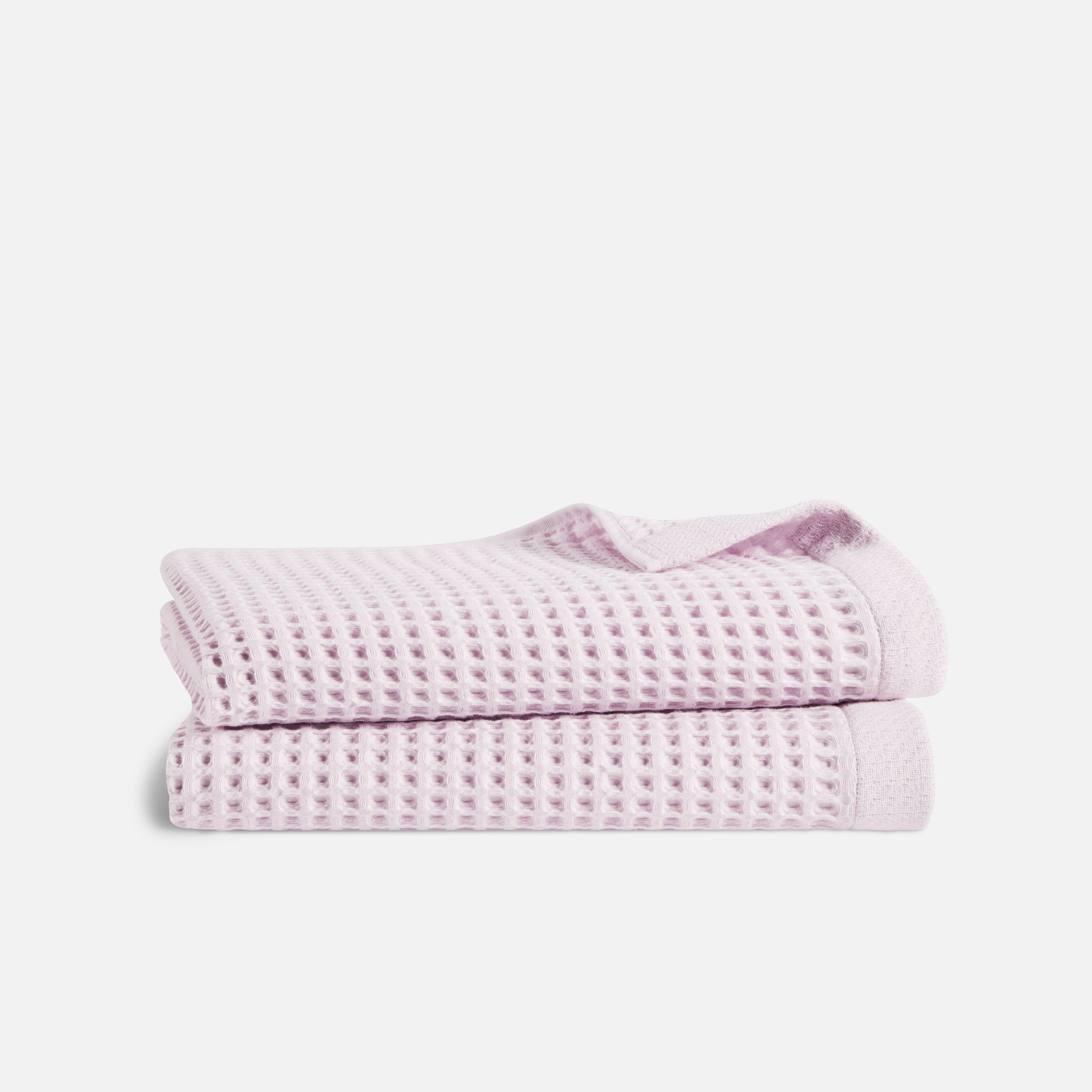 Dreamweave Waffle Bath Towels Set of 2 A8