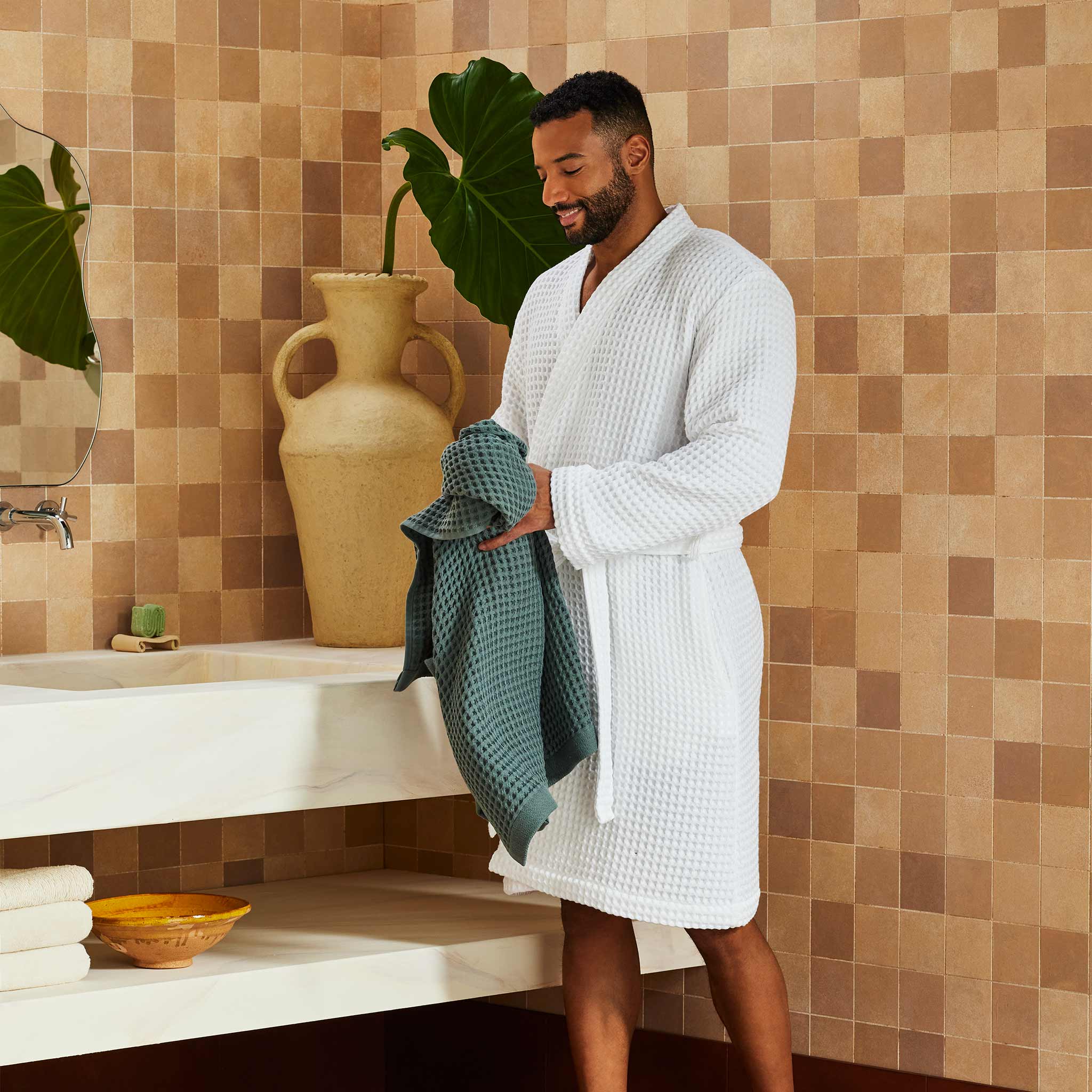Dreamweave Waffle Robe L8