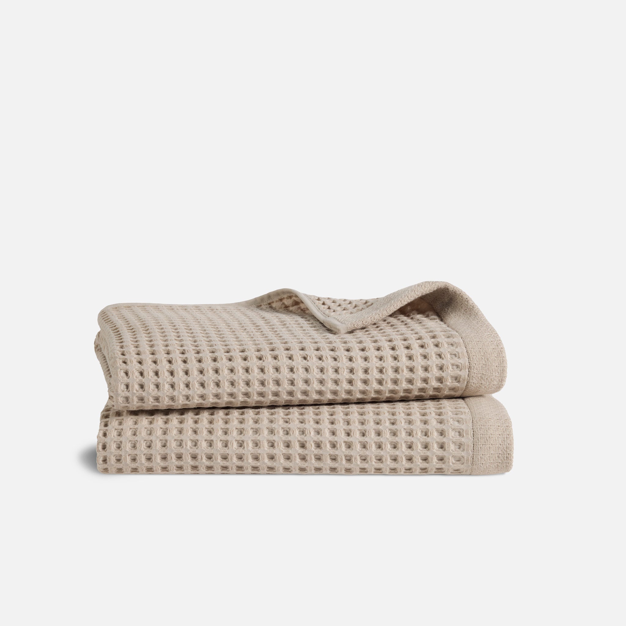 Dreamweave Waffle Bath Towels Set of 2 M7