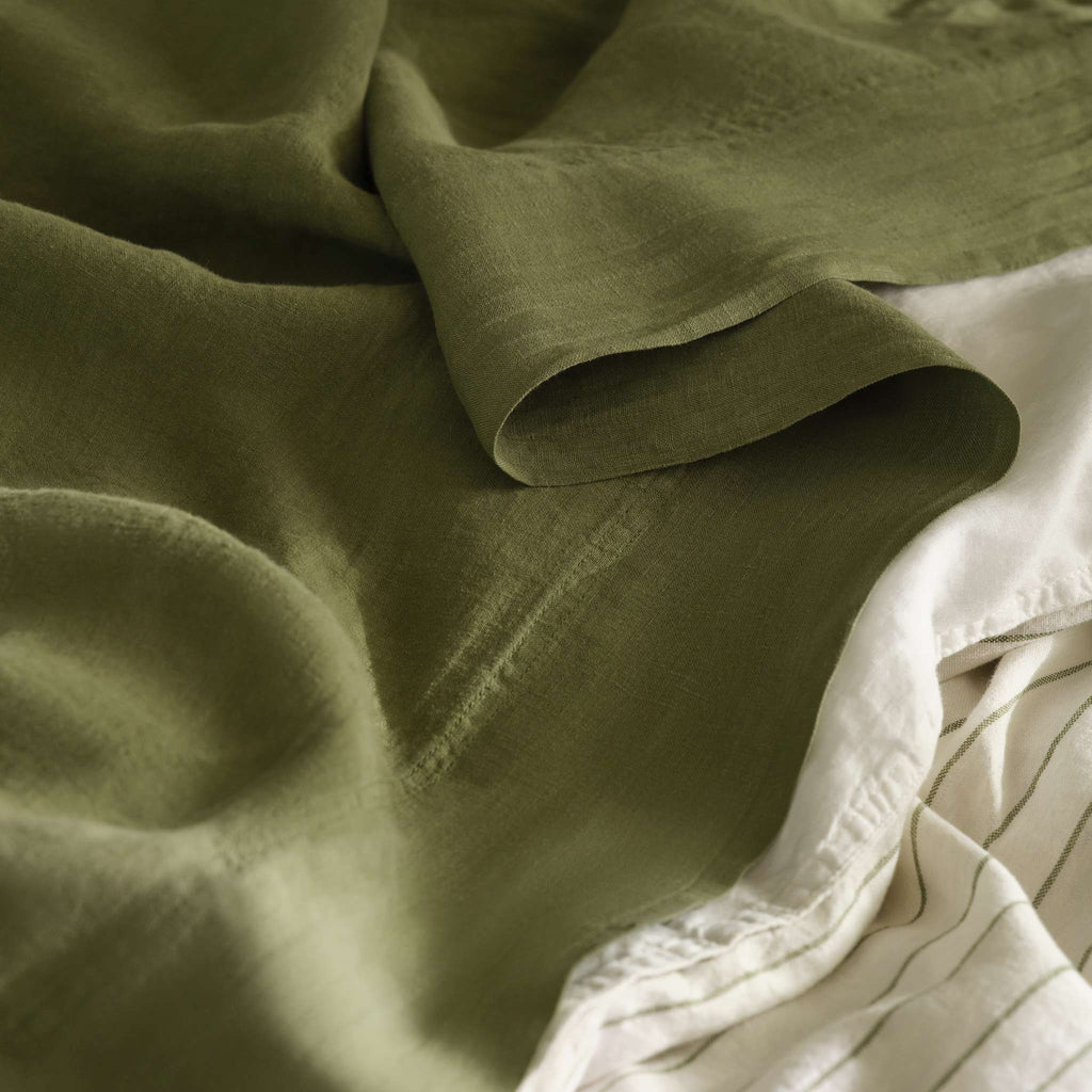 Washed European Linen Duvet Set D7