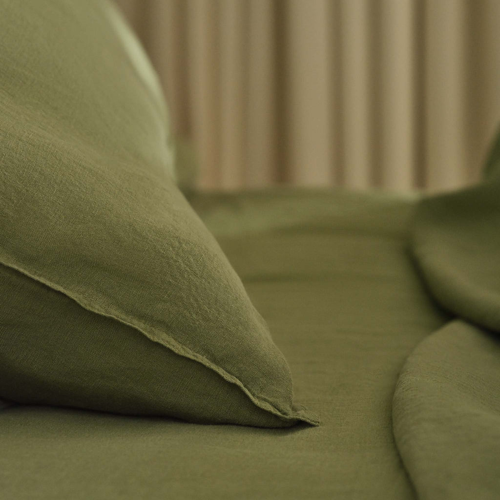 Washed European Linen Duvet Set D7