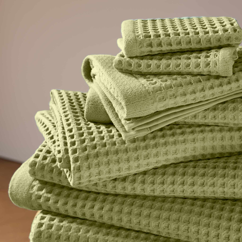 Dreamweave Waffle Bath Towels Set of 2 M7