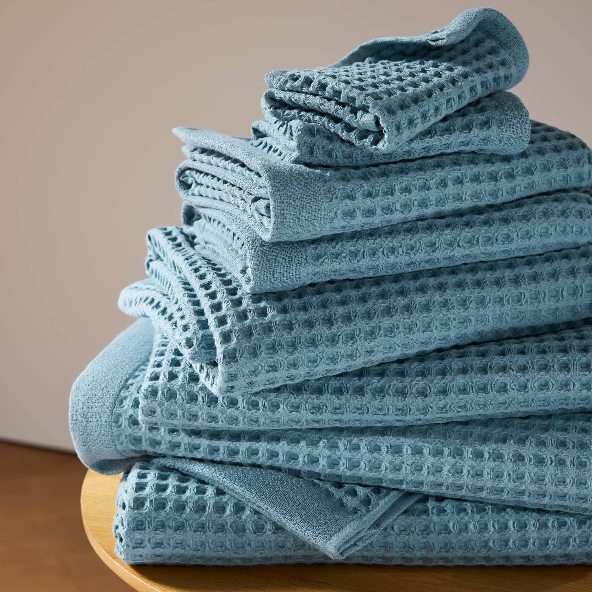 Dreamweave Waffle Bath Towels Set of 2 M7