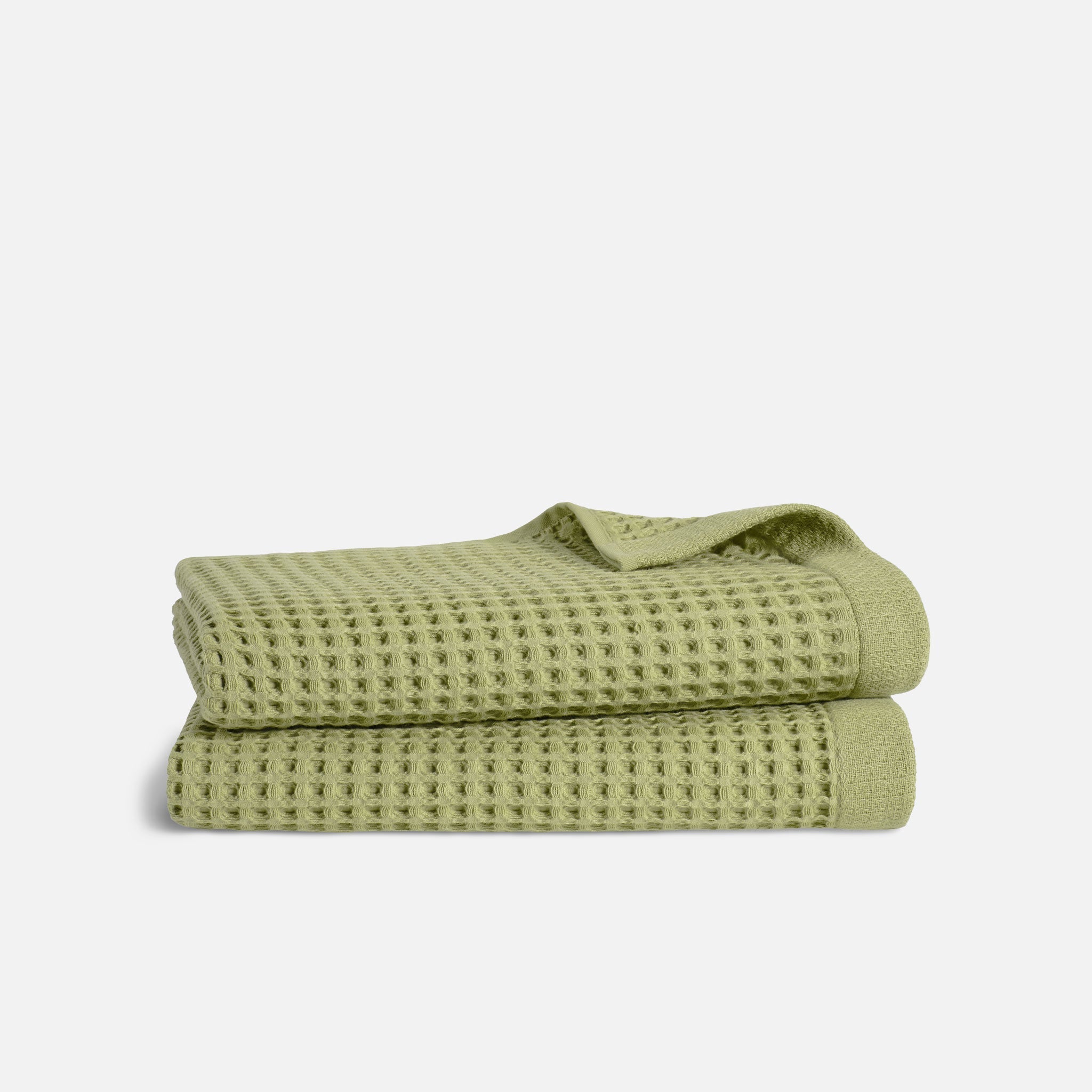 Dreamweave Waffle Bath Towels Set of 2 M7