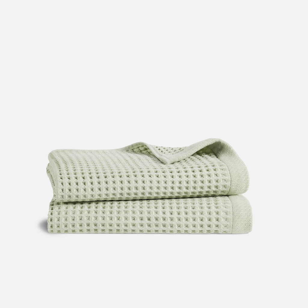 Dreamweave Waffle Bath Towels Set of 2 M7