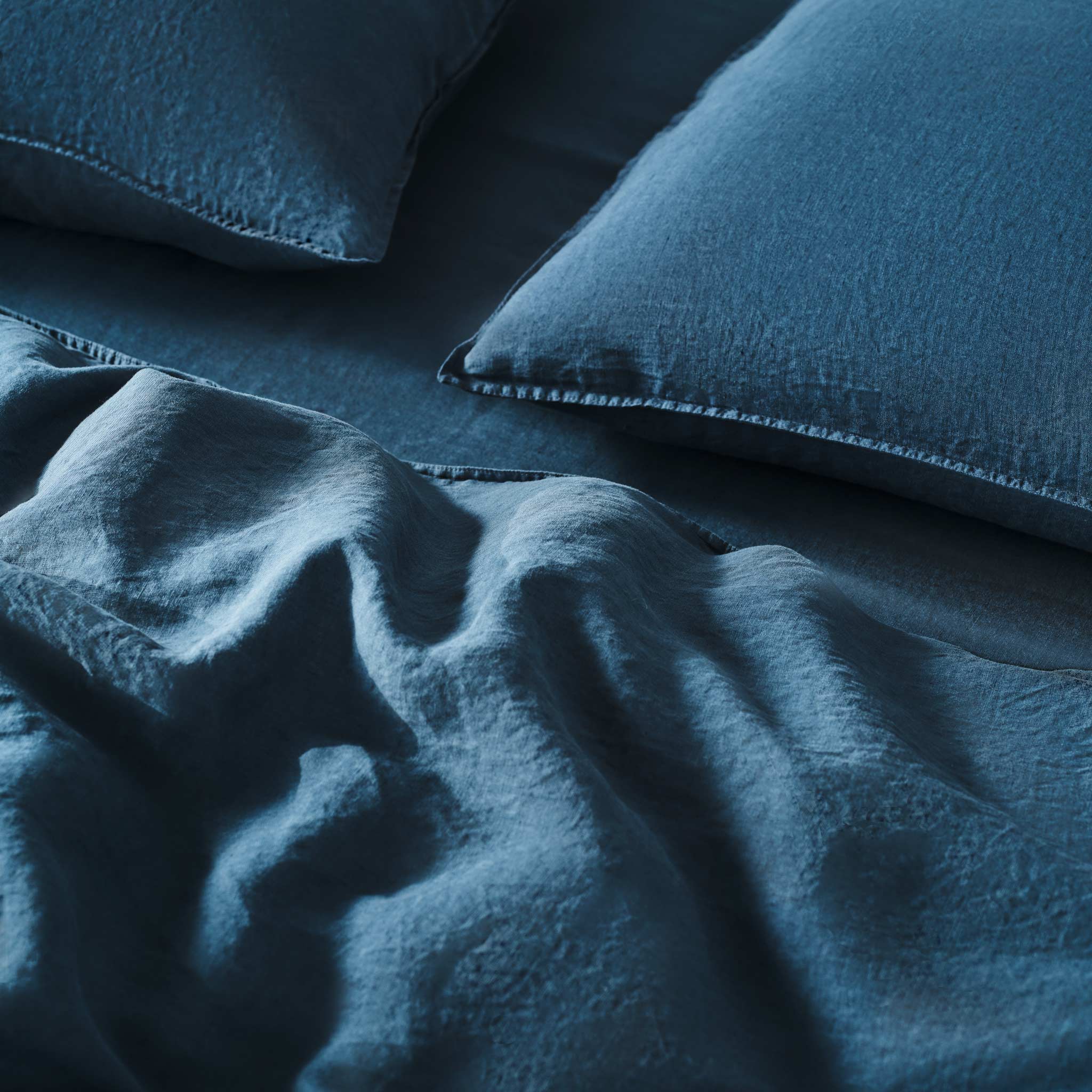 Washed European Linen Core Sheet Set I2