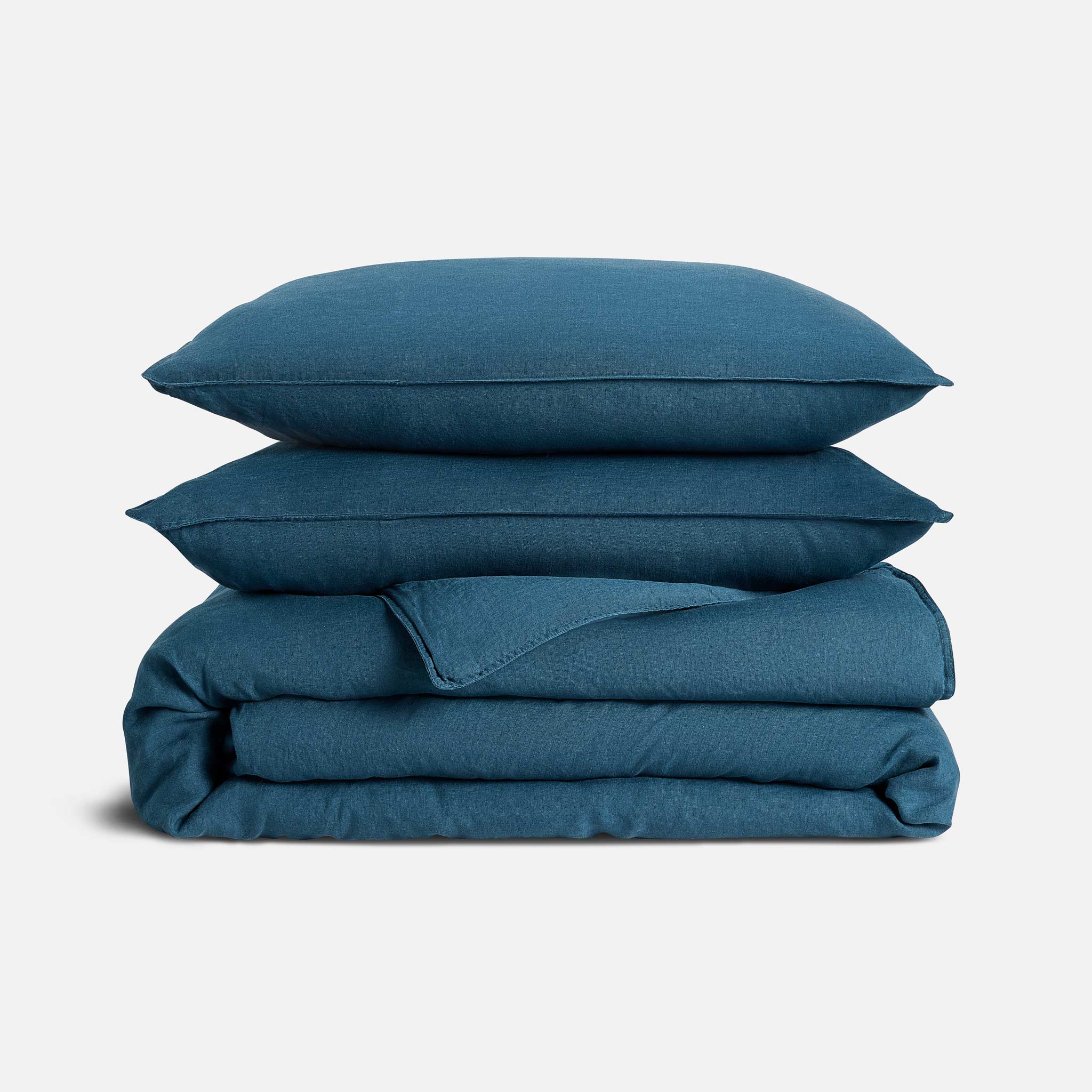 Washed European Linen Duvet Set D7