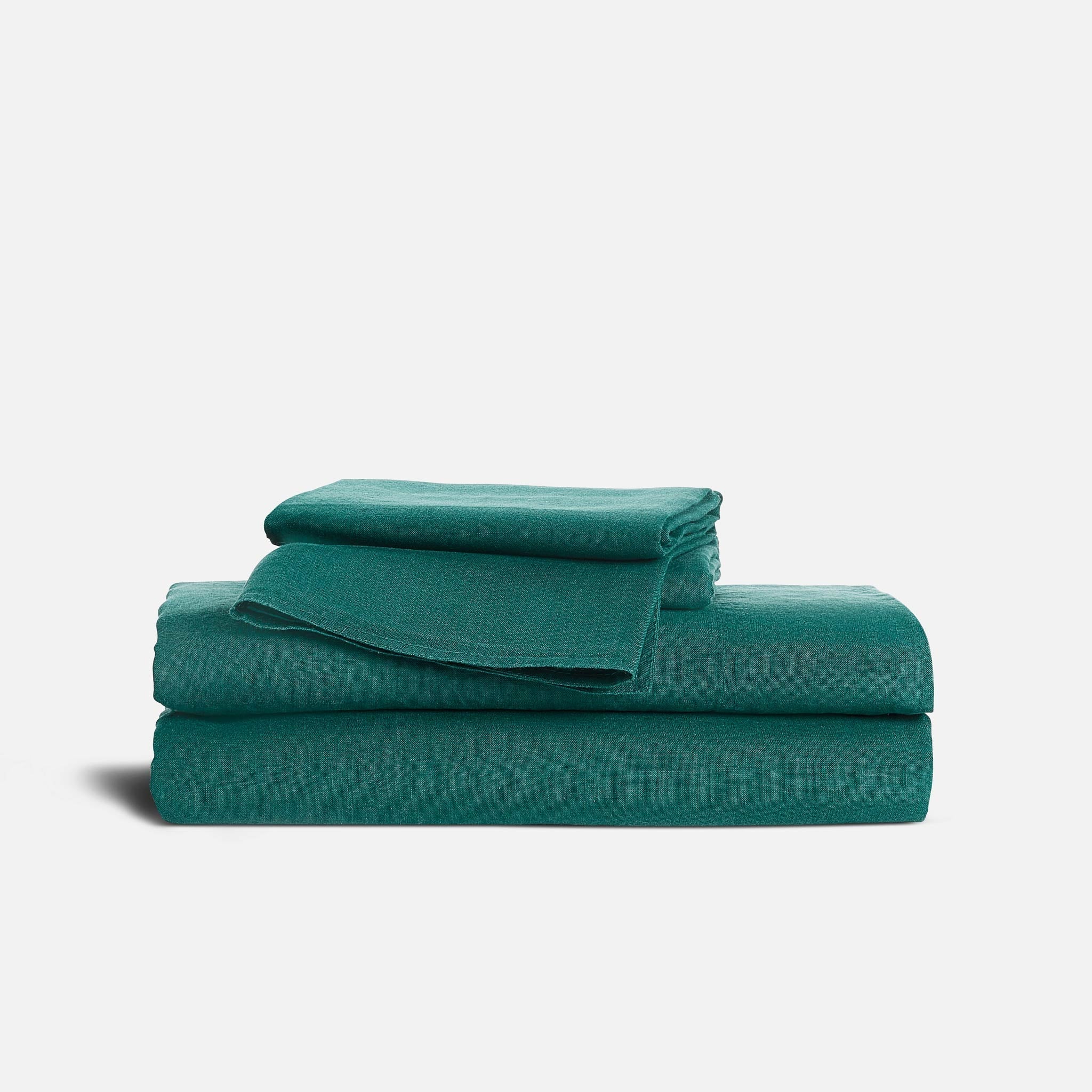 Washed European Linen Core Sheet Set I2