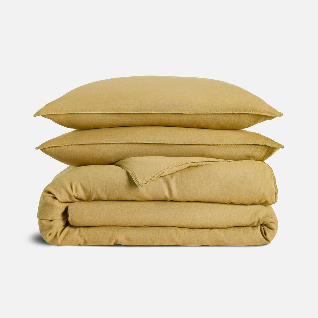 Washed European Linen Duvet Set D7