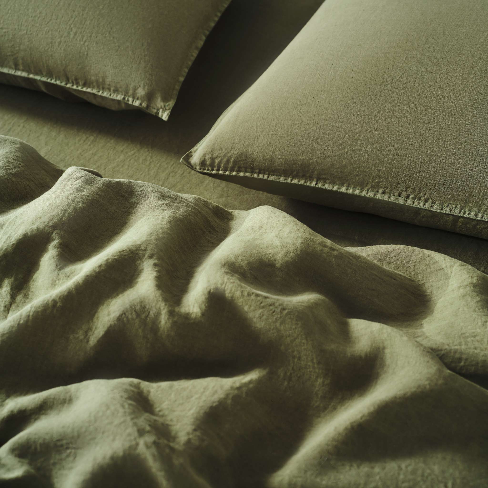 Washed European Linen Duvet Set D7