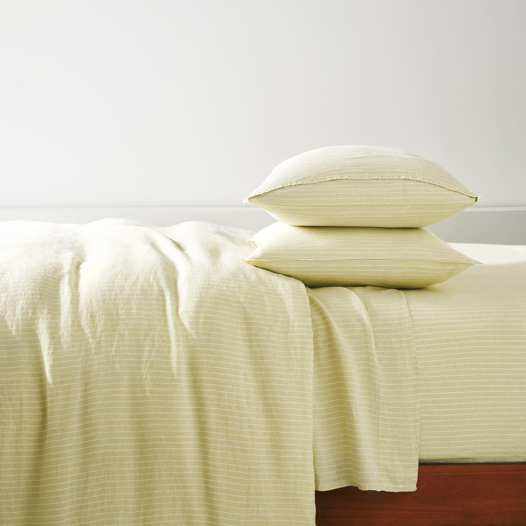 Washed European Linen Core Sheet Set I2
