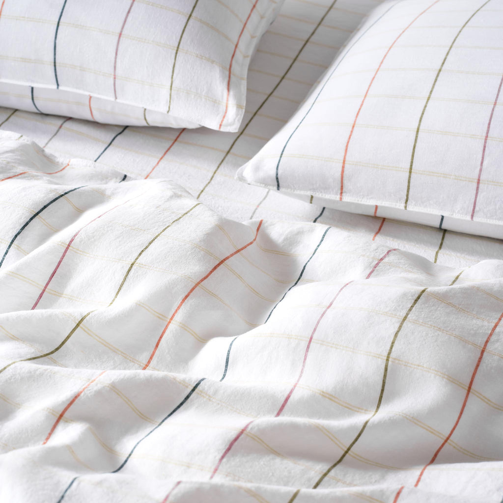 Washed European Linen Duvet Set D7