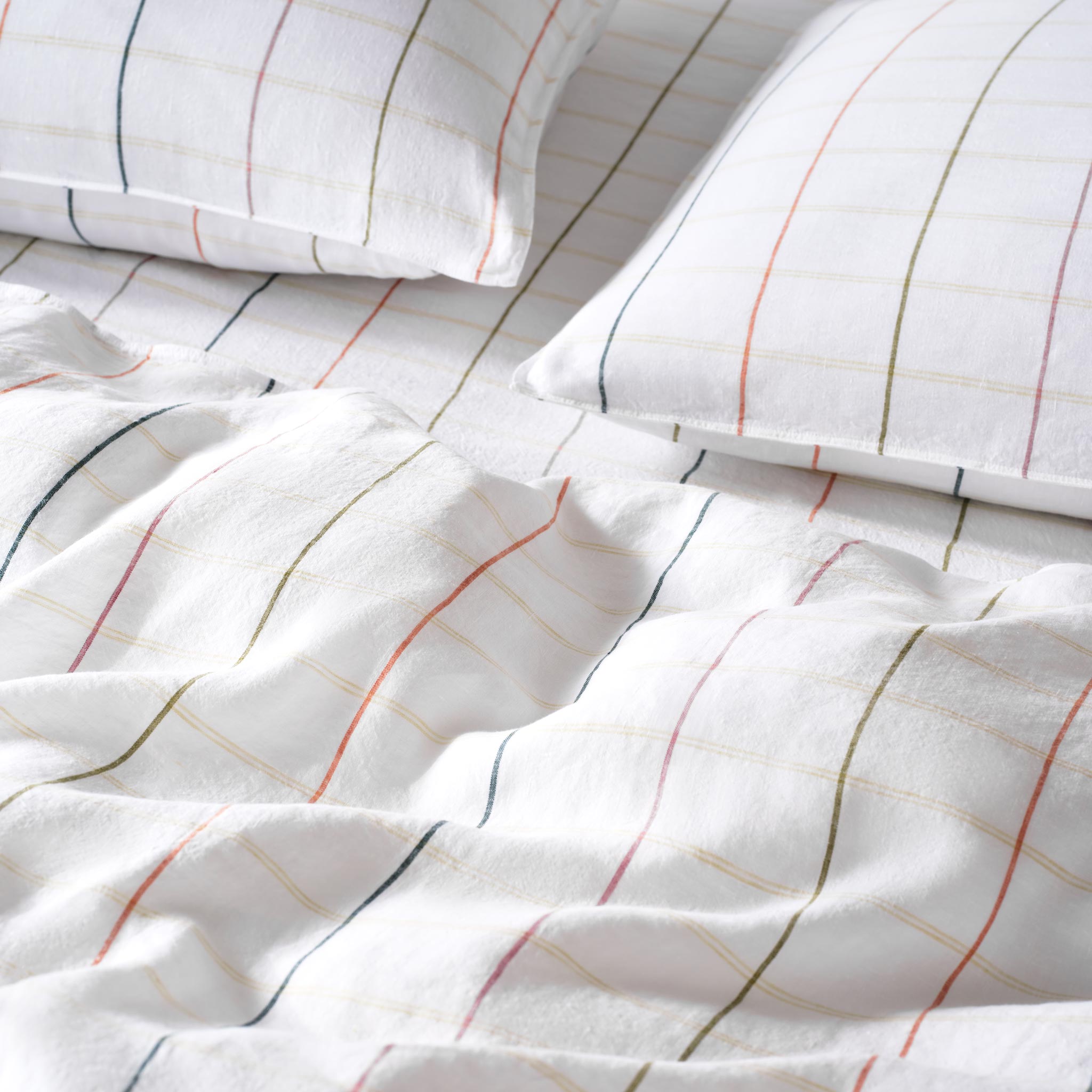 Washed European Linen Duvet Set D7