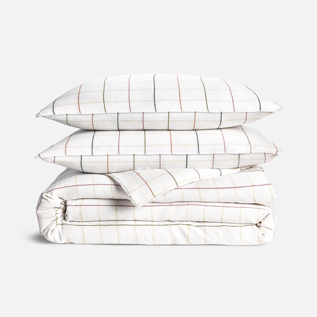 Washed European Linen Duvet Set D7