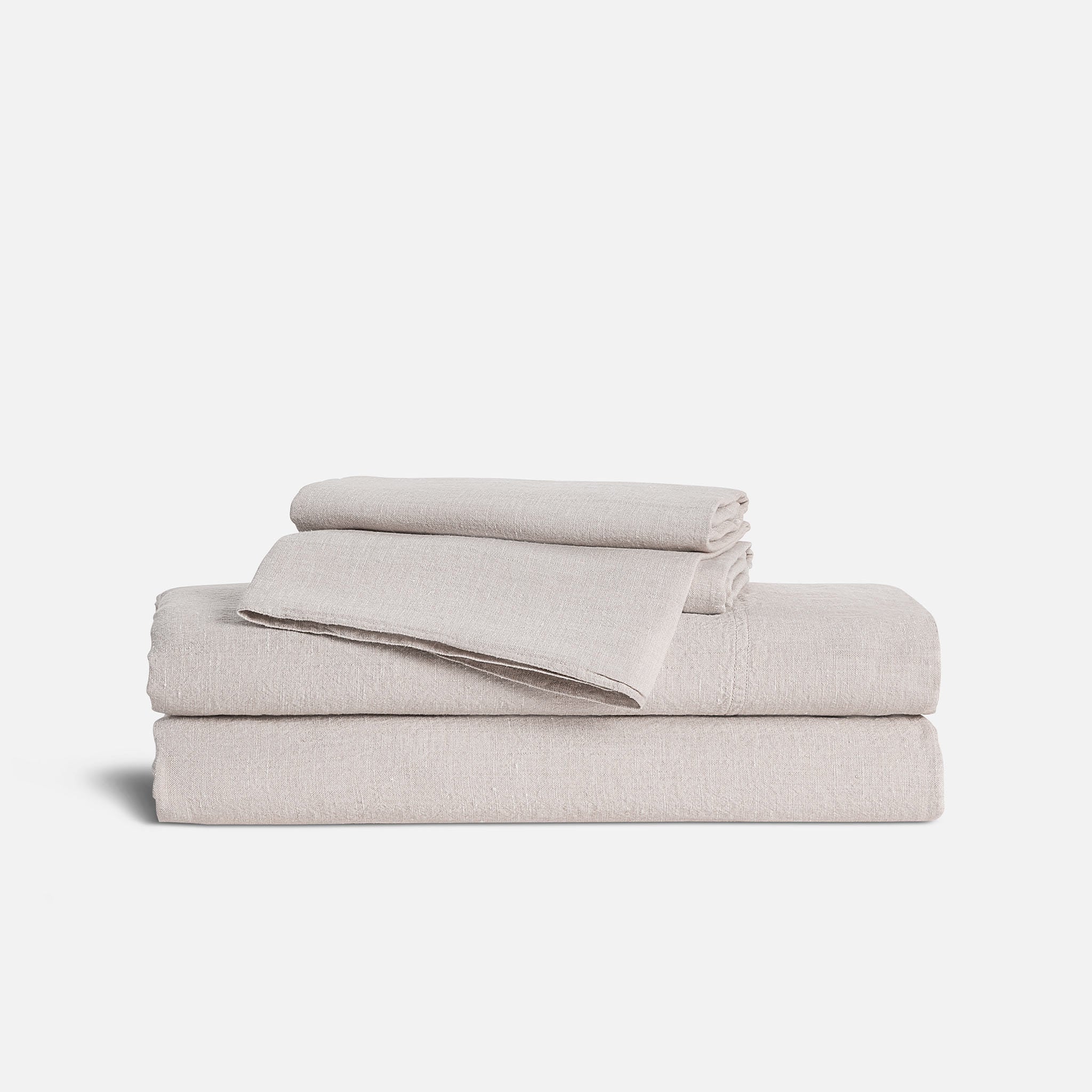 Washed European Linen Core Sheet Set I2