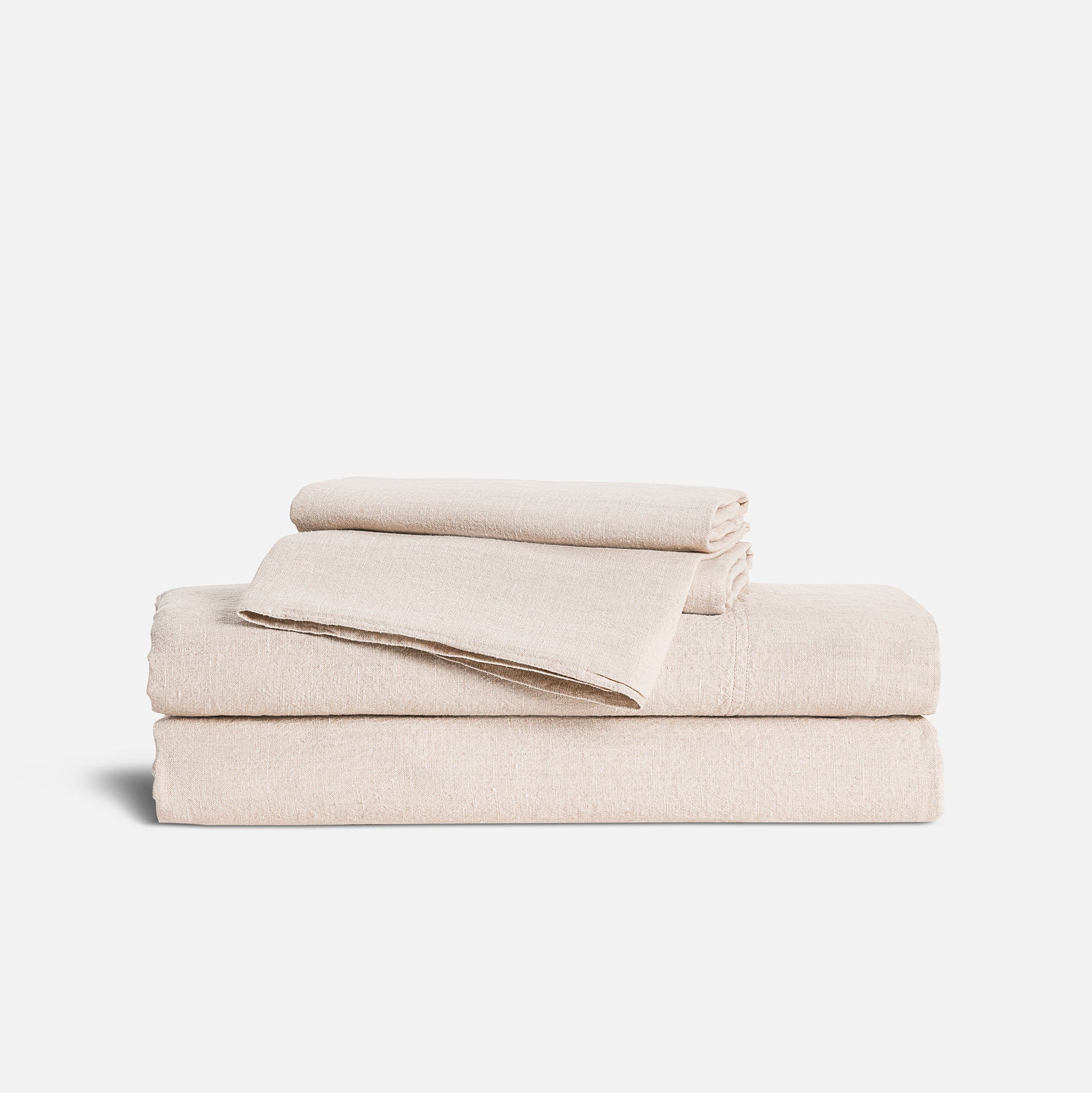 Washed European Linen Core Sheet Set I2