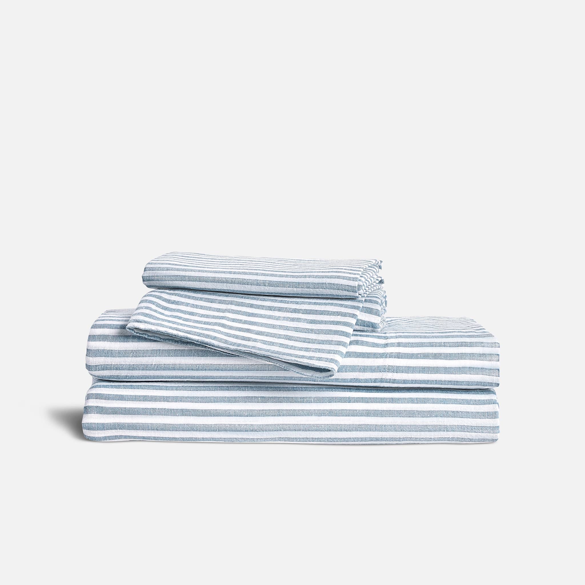 Washed European Linen Core Sheet Set I2