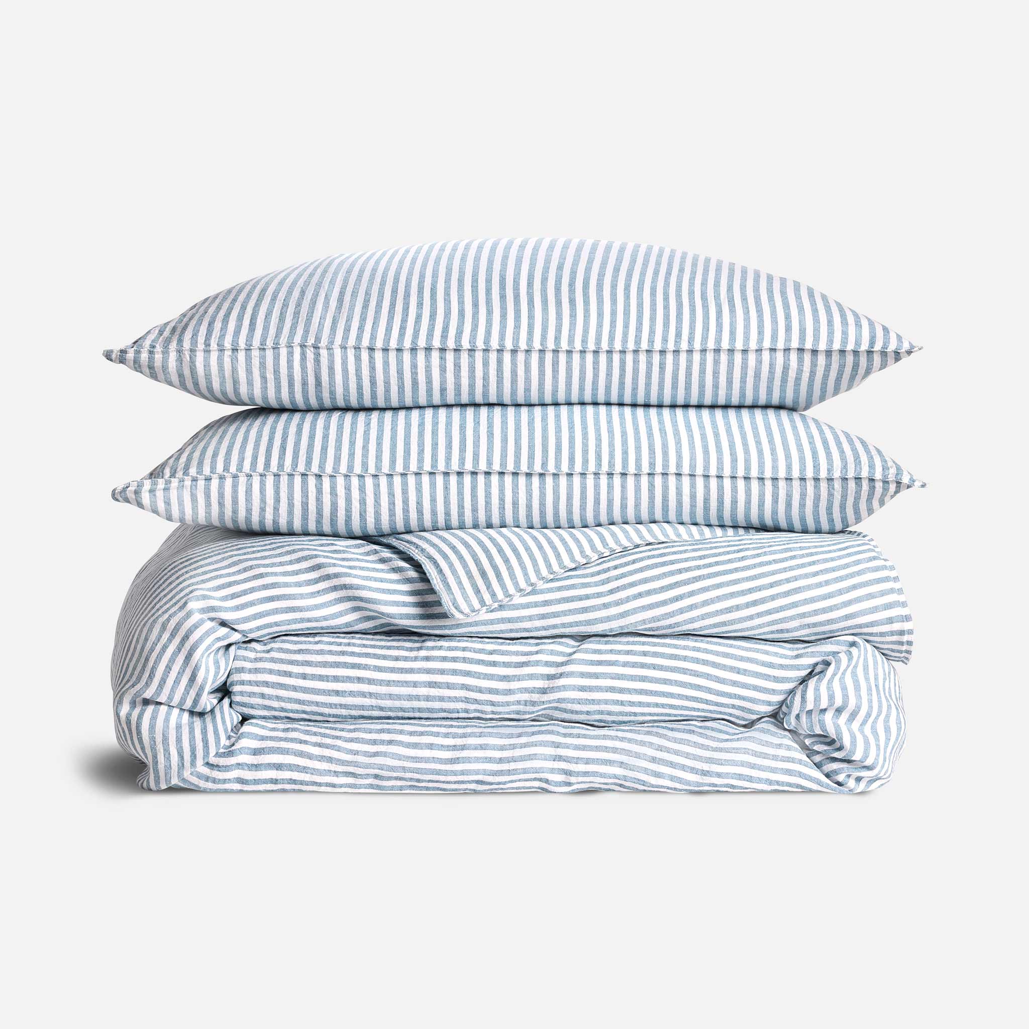 Washed European Linen Duvet Set D7