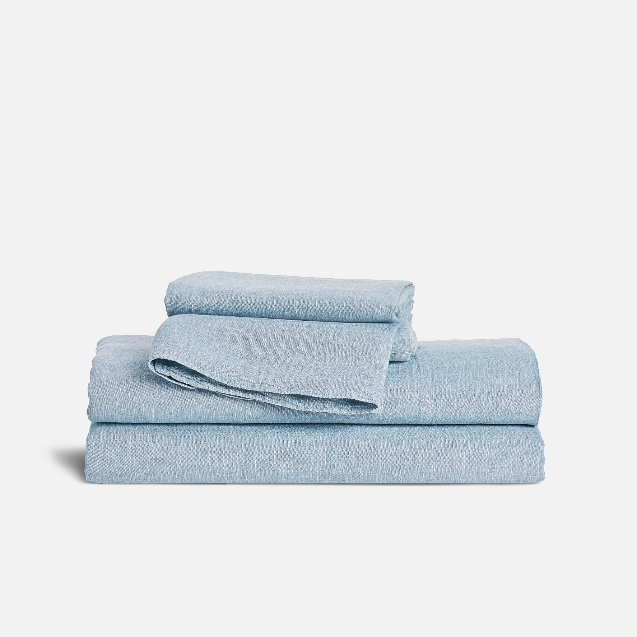 Washed European Linen Core Sheet Set I2