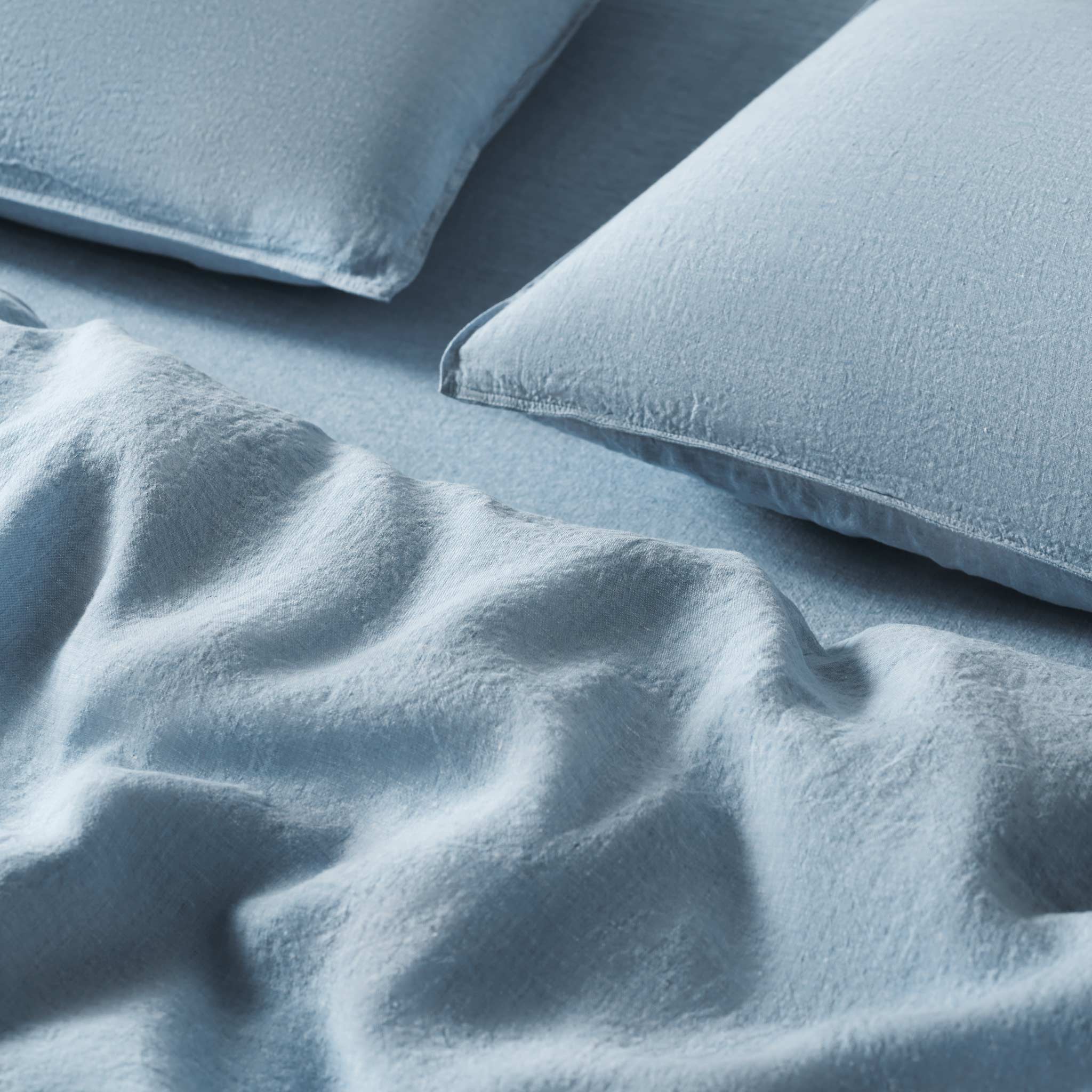 Washed European Linen Core Sheet Set I2