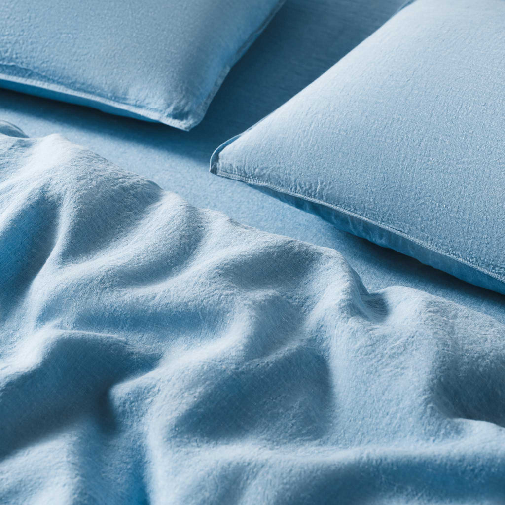 Washed European Linen Core Sheet Set I2