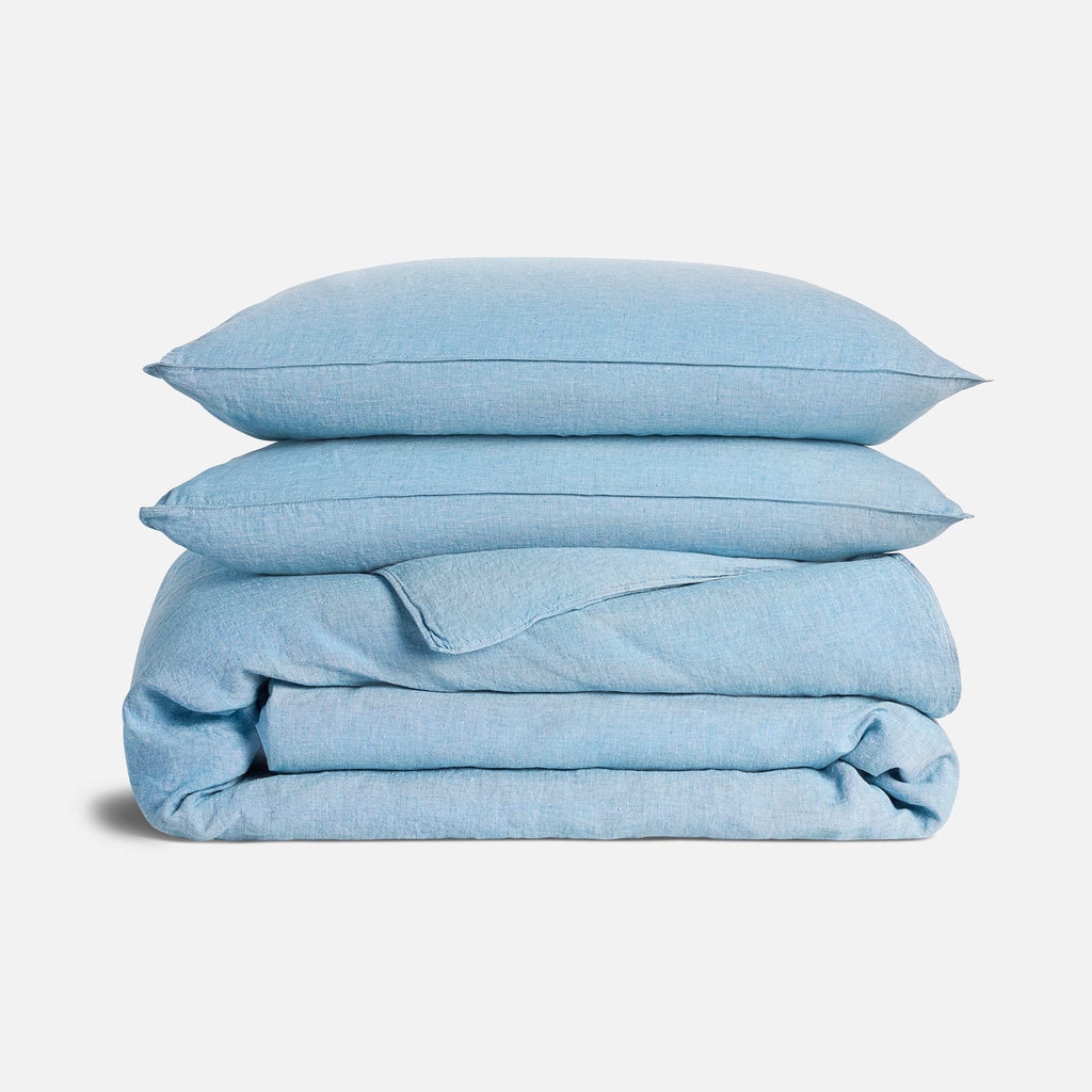 Washed European Linen Duvet Set D7