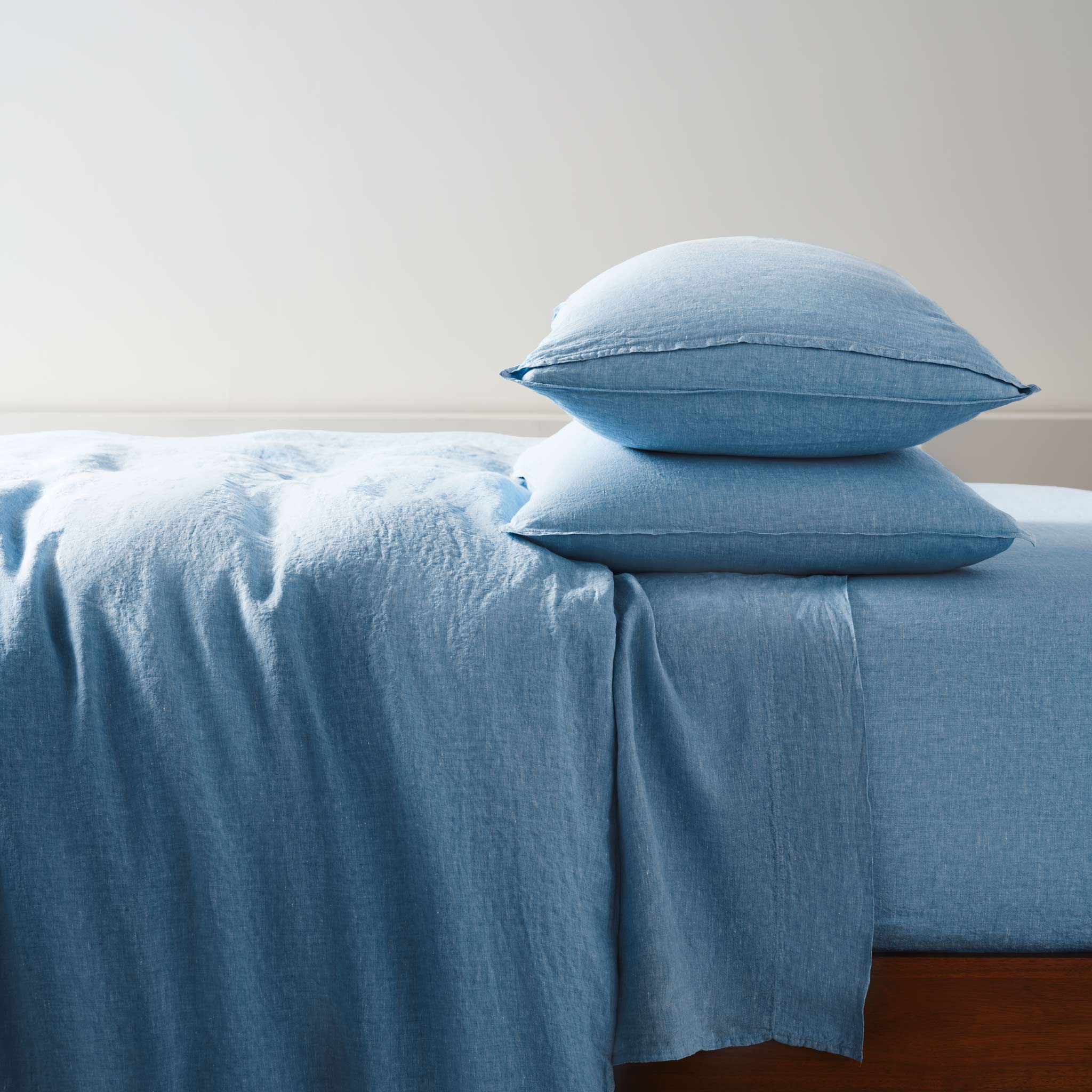 Washed European Linen Core Sheet Set I2