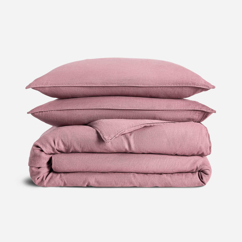 Washed European Linen Duvet Set D7