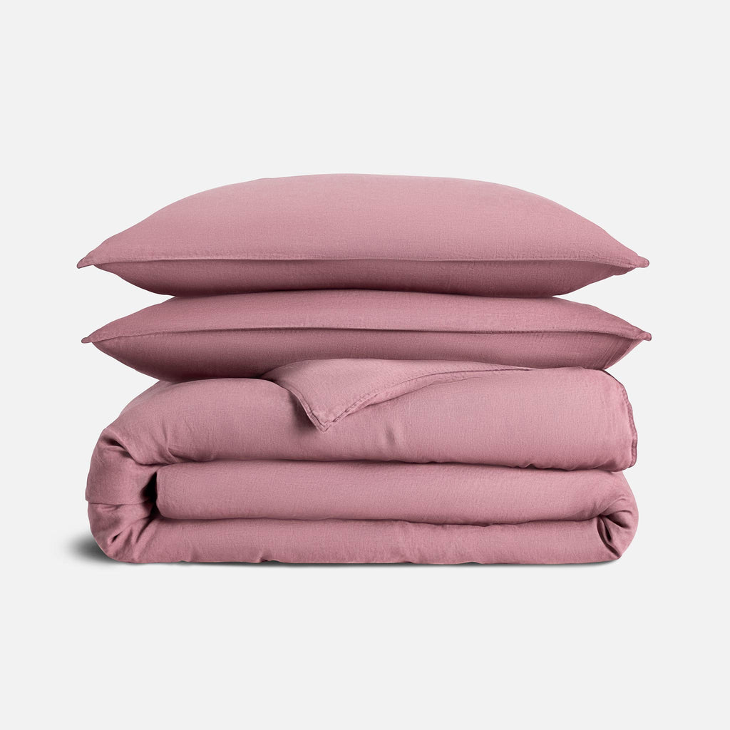 Washed European Linen Duvet Set D7