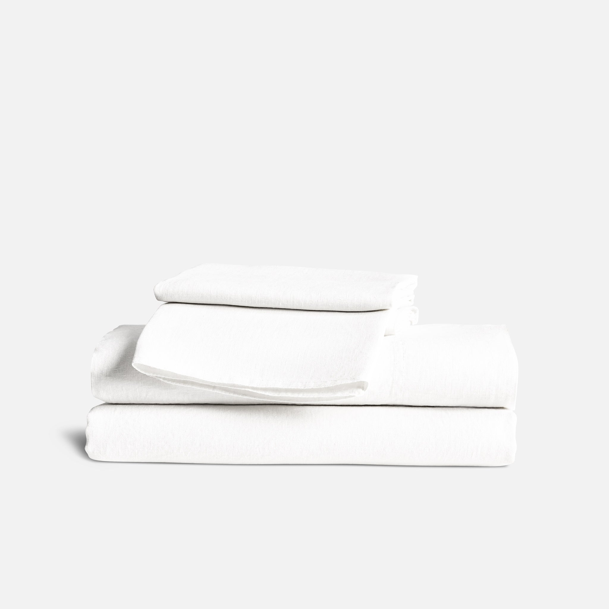 Washed European Linen Core Sheet Set I2