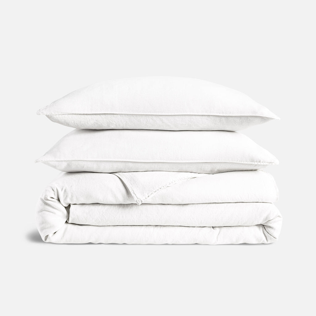 Washed European Linen Duvet Set D7
