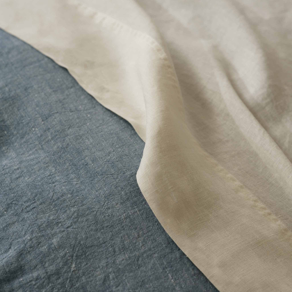 Washed European Linen Core Sheet Set I2