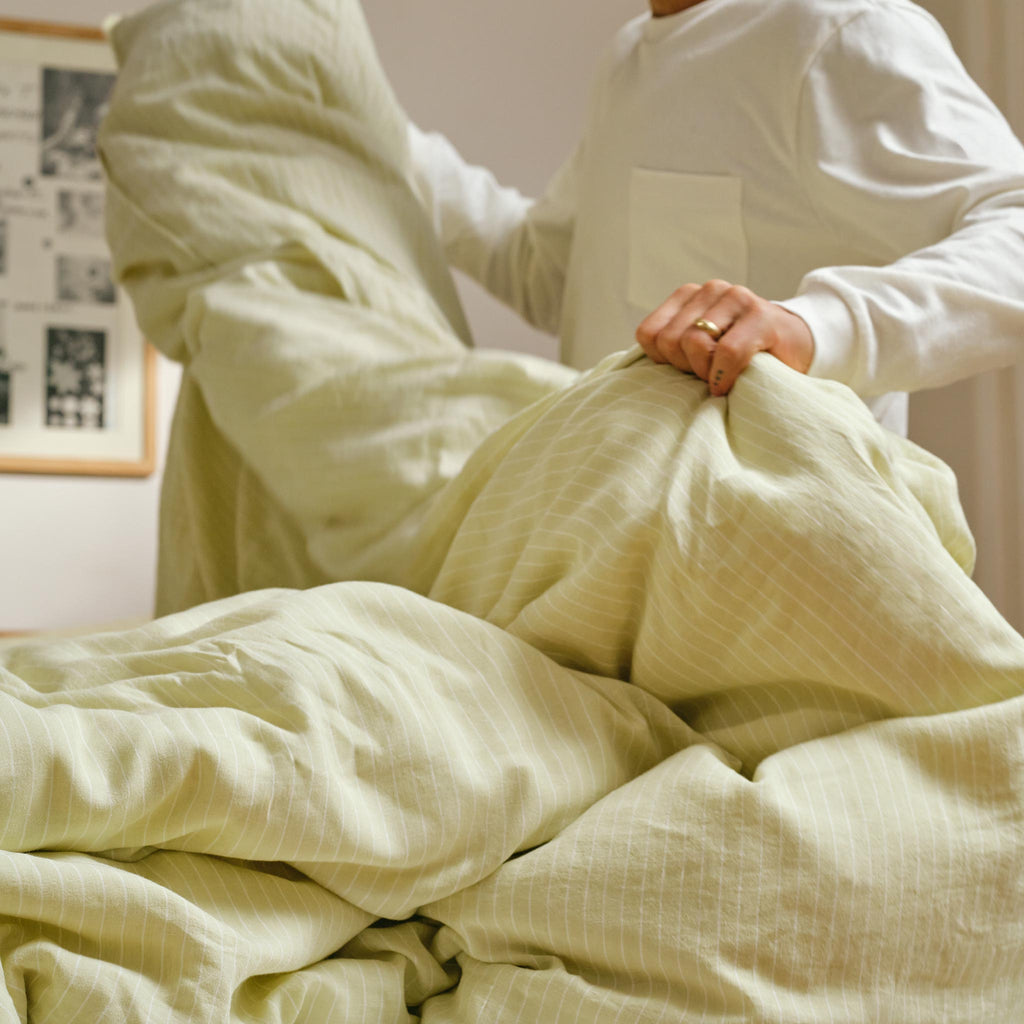 Washed European Linen Duvet Set D7