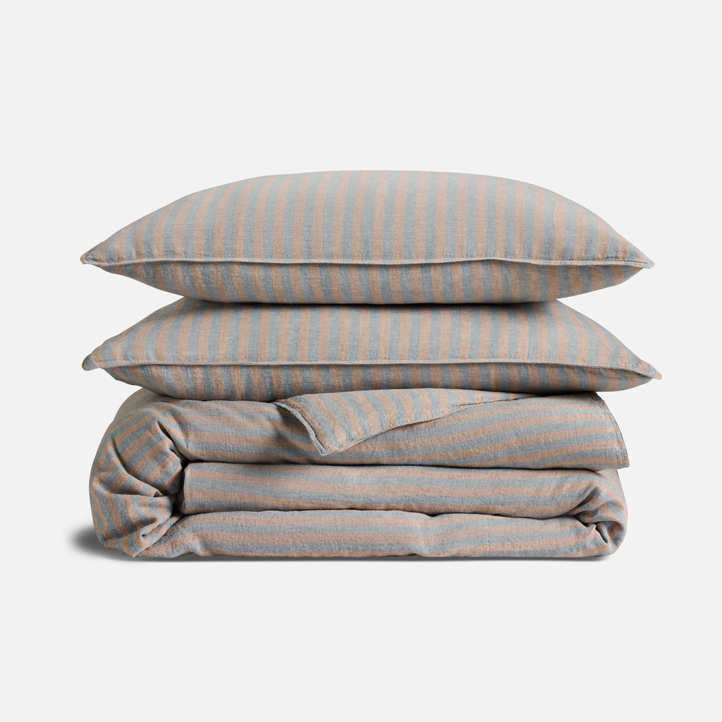 Washed European Linen Duvet Set D7