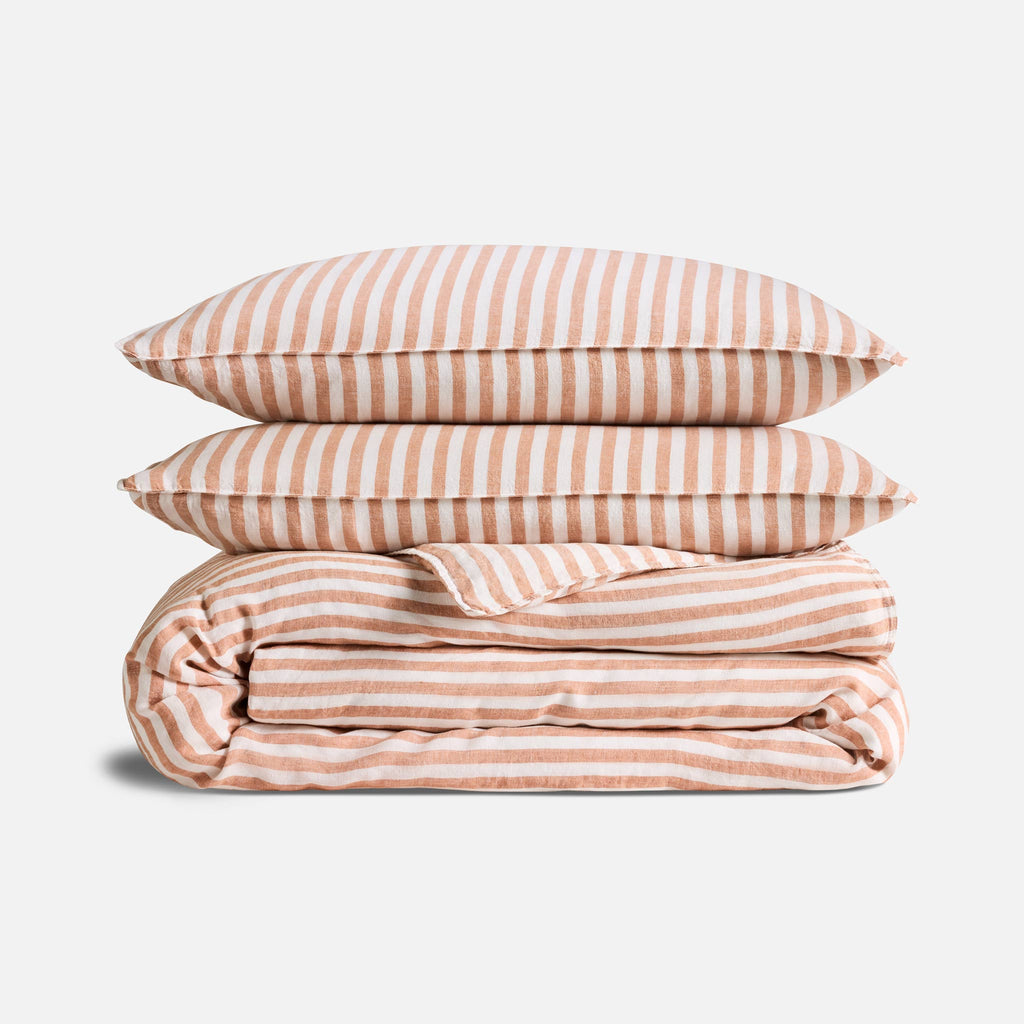 Washed European Linen Duvet Set D7