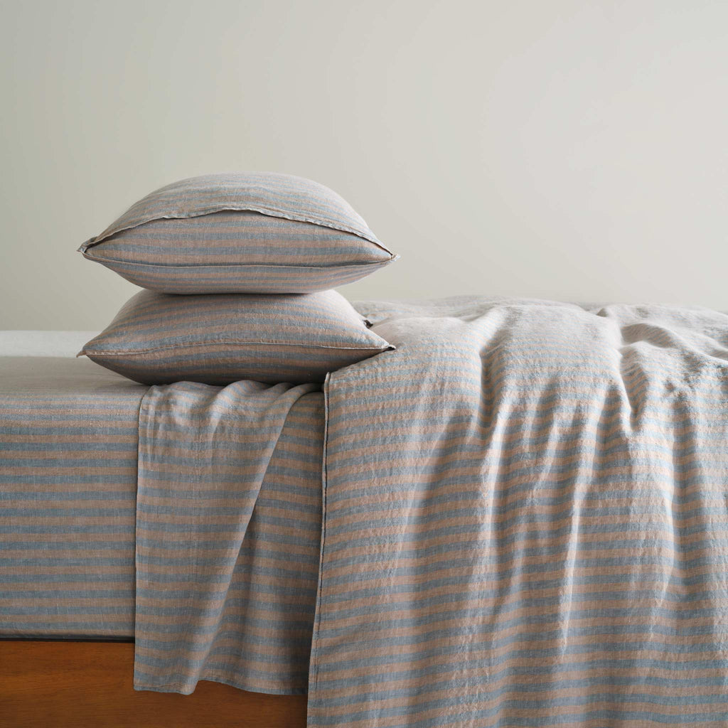 Washed European Linen Core Sheet Set I2