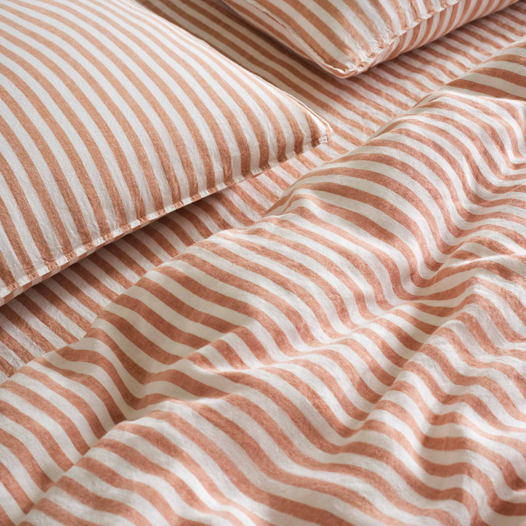 Washed European Linen Duvet Set D7