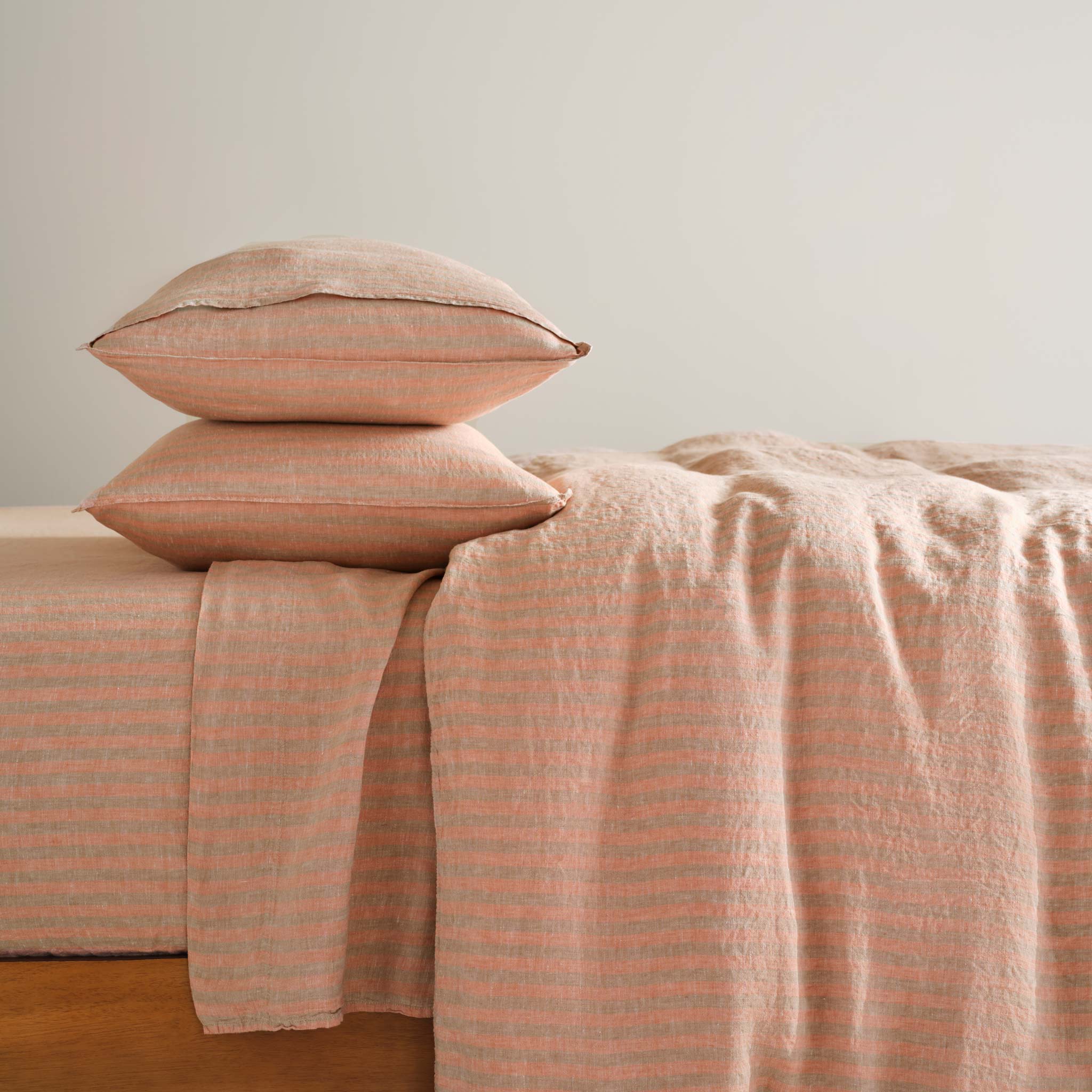 Washed European Linen Core Sheet Set I2
