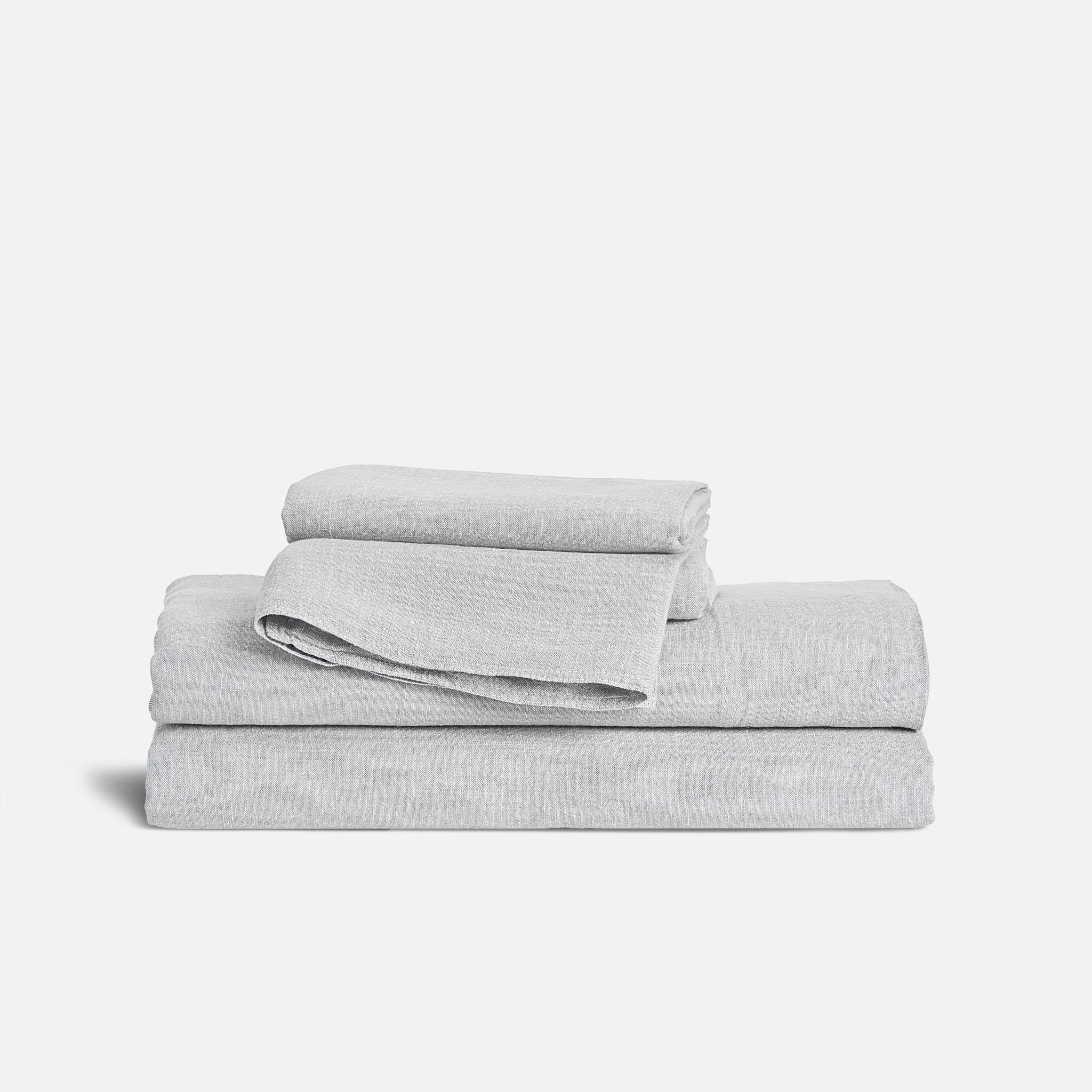 Washed European Linen Core Sheet Set I2