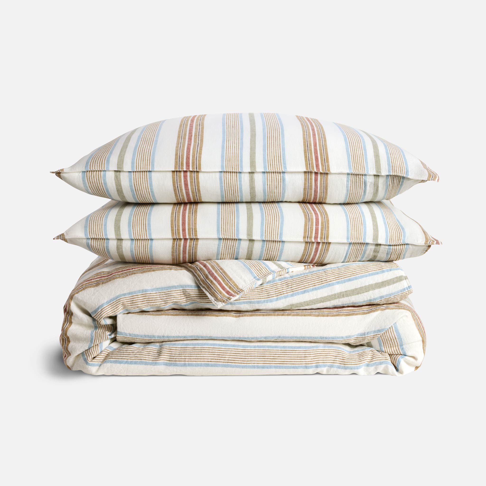Washed European Linen Duvet Set D7