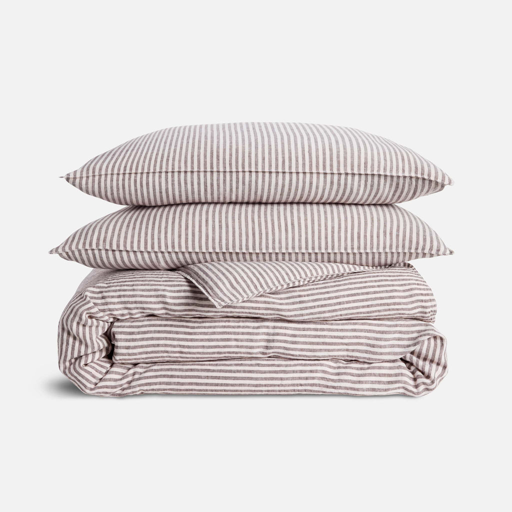 Washed European Linen Duvet Set D7