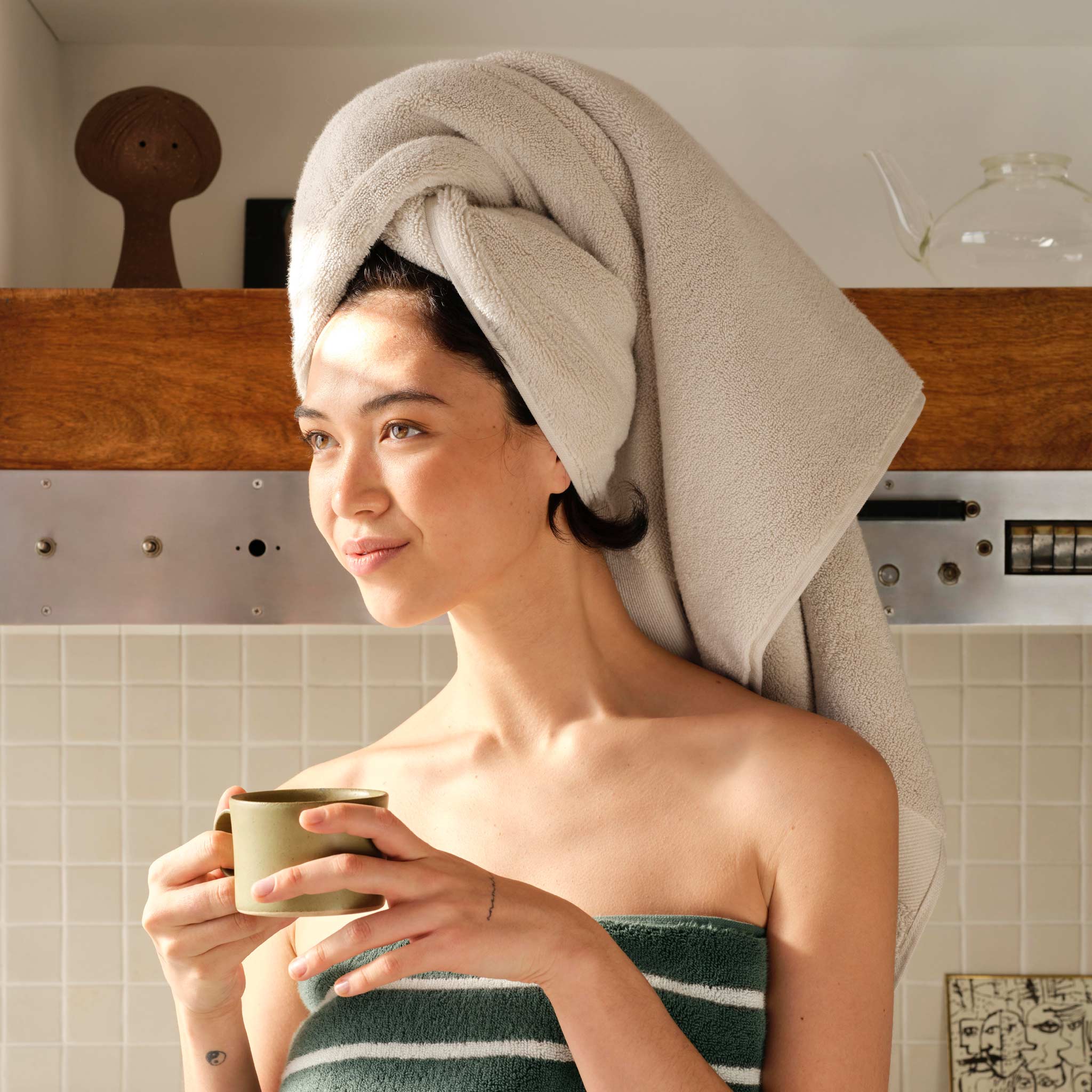 Super-Plush Set of 4 Bath Towel Bundle A4