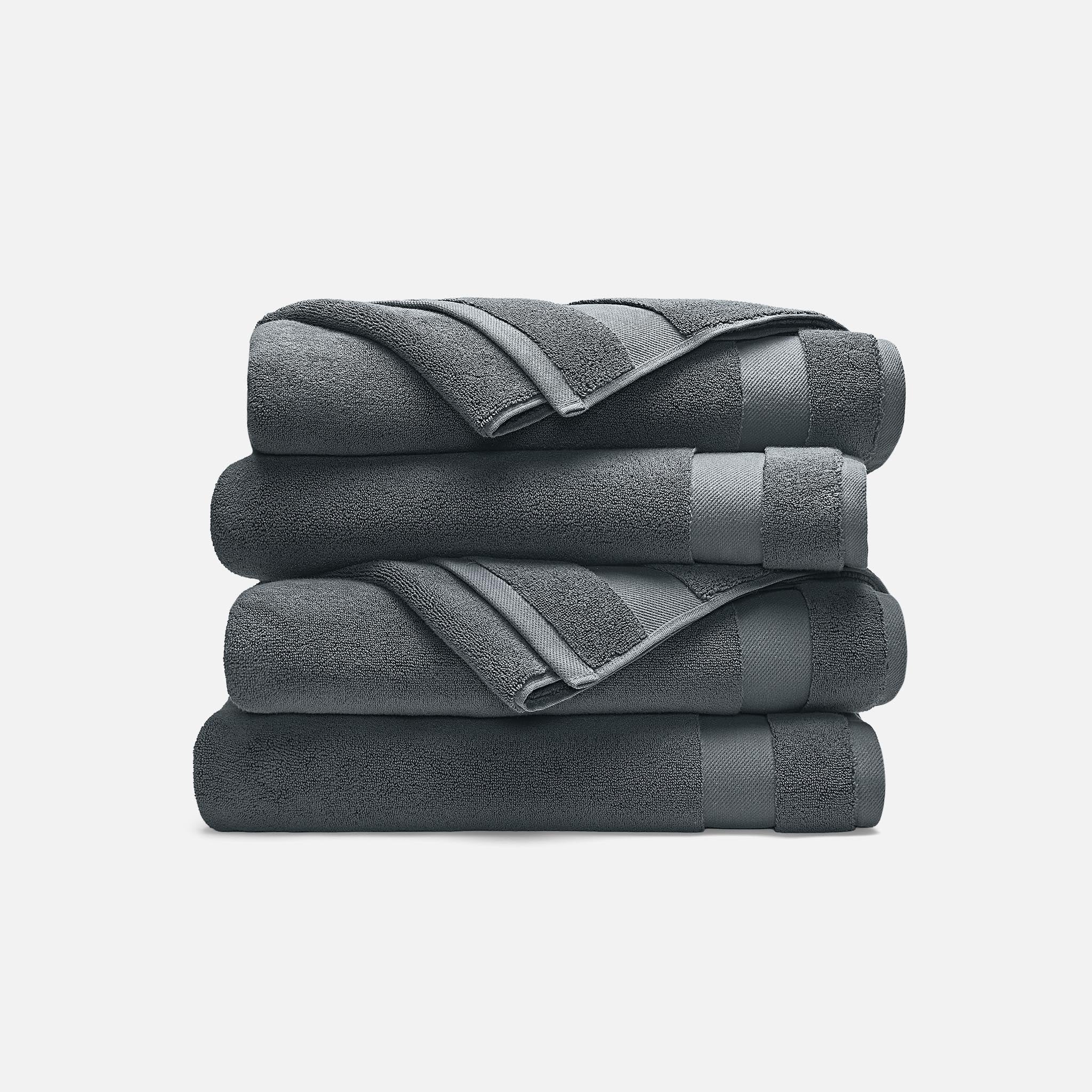 Super-Plush Set of 4 Bath Towel Bundle A4