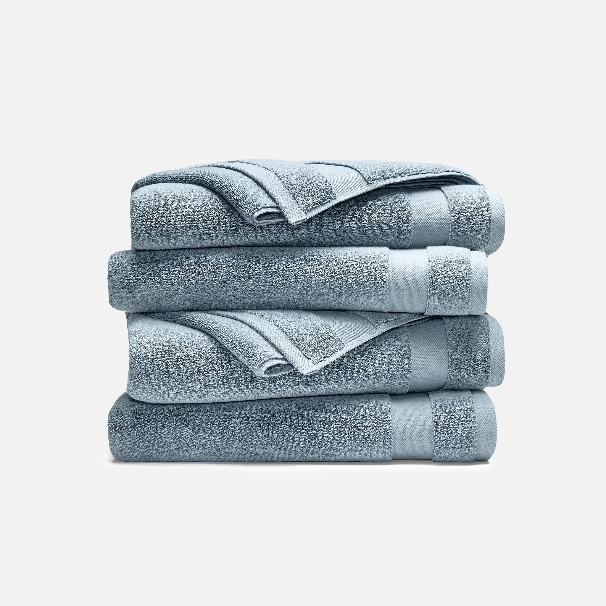 Super-Plush Set of 4 Bath Towel Bundle A4