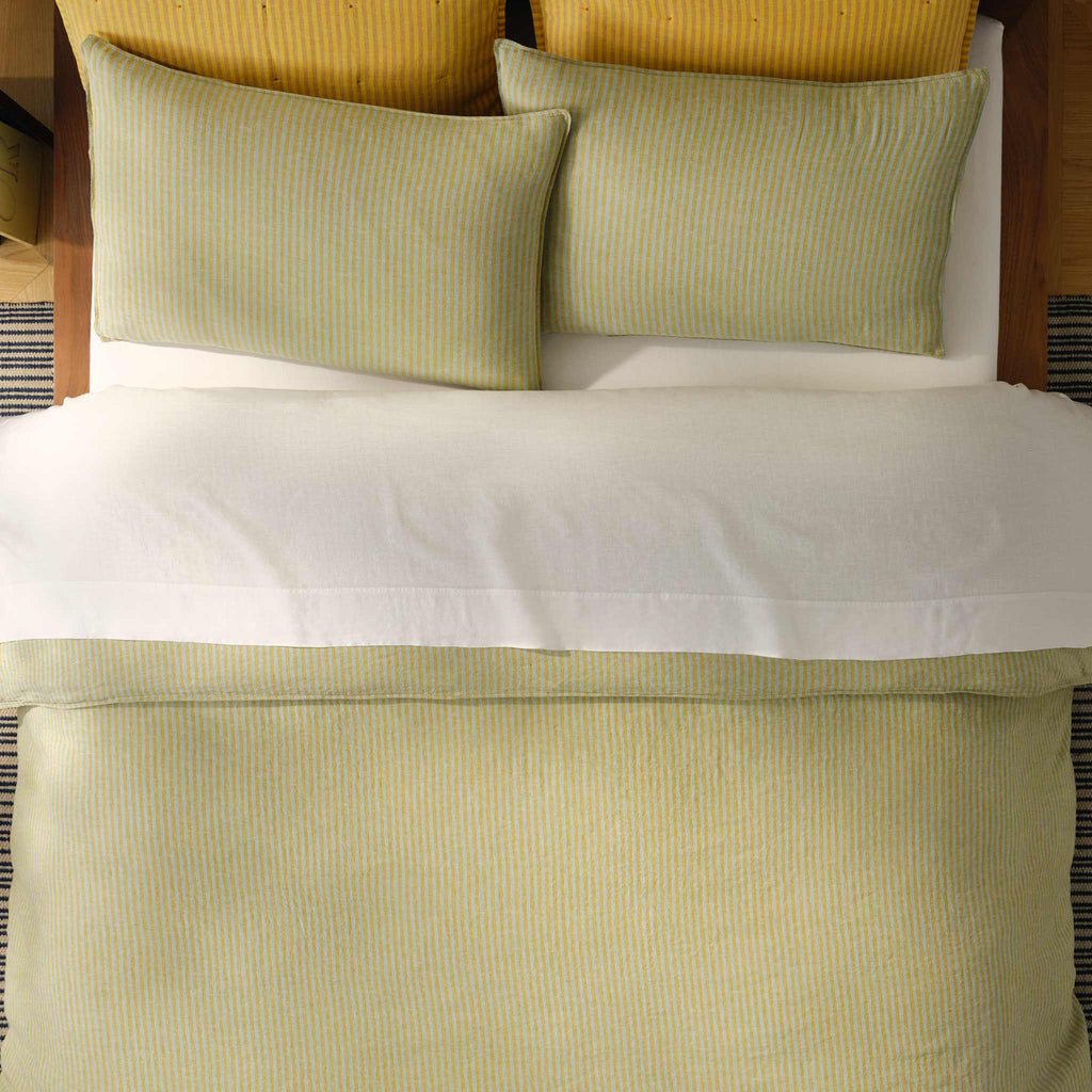 Washed European Linen Core Sheet Set I2