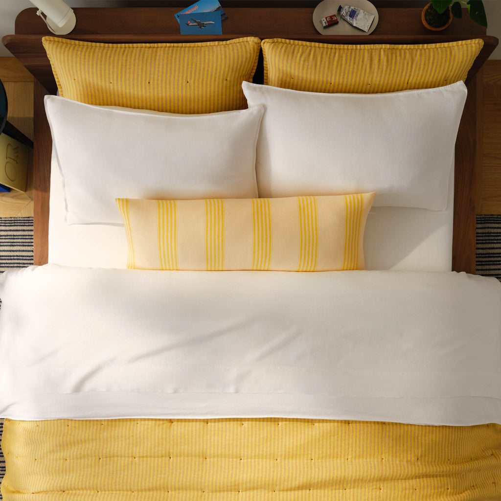 Washed European Linen Core Sheet Set I2